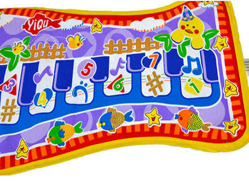 Musical Fish Piano Gym Baby Play Mat - grandhubs.shop