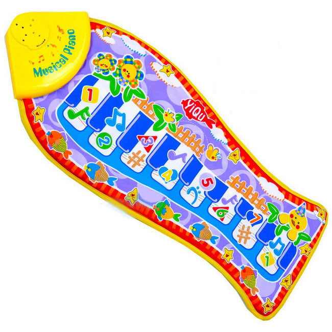 Musical Fish Piano Gym Baby Play Mat - grandhubs.shop