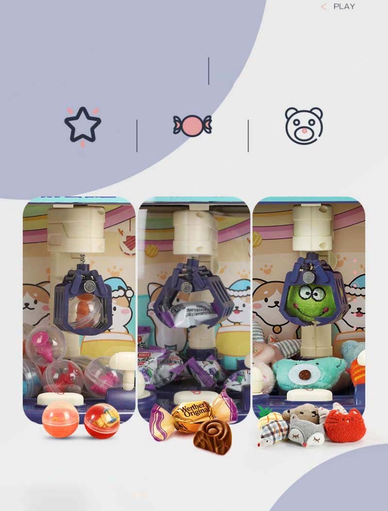 Arcade Game Toy Claw Vending Machine (Blue) - grandhubs.shop