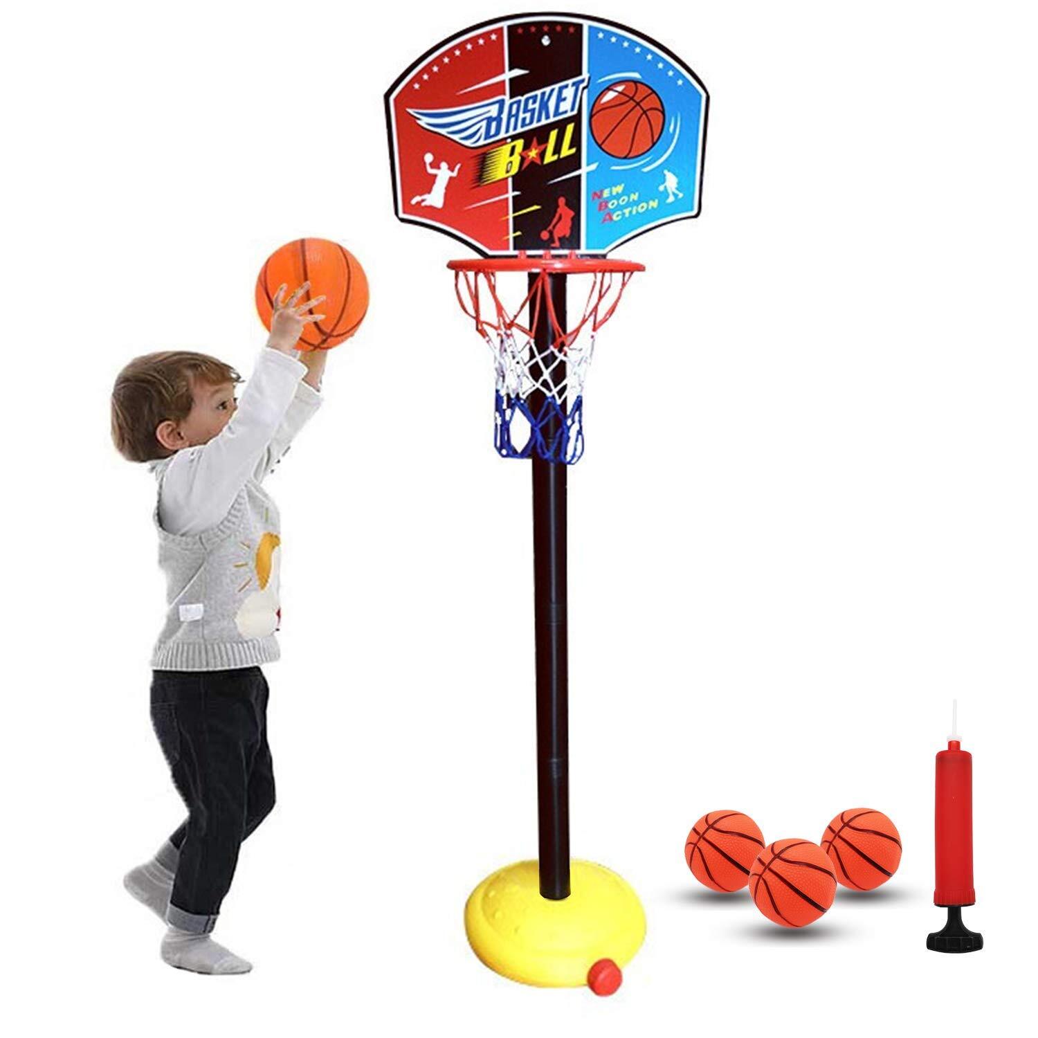 Portable Mini Toddler Kids Basketball Stand Kit - grandhubs.shop