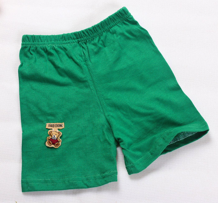 Kids Cotton Shorts 1-4 Years Old Boys Girls Toddlers - Mixed Colours - grandhubs.shop