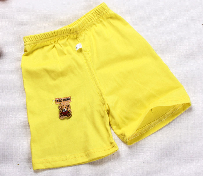 Kids Cotton Shorts 1-4 Years Old Boys Girls Toddlers - Mixed Colours - grandhubs.shop