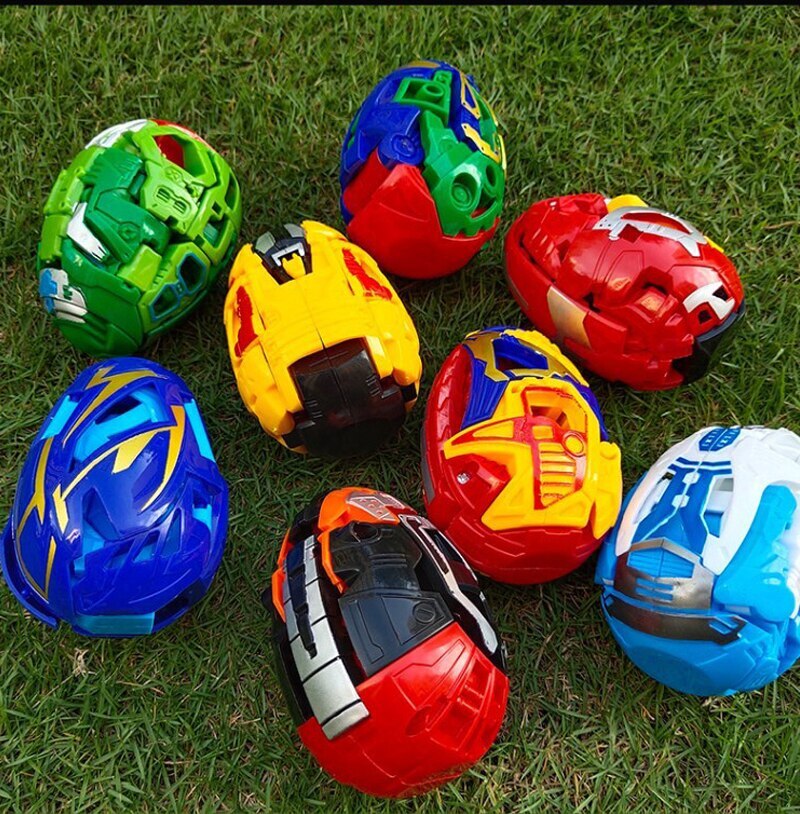 12-piece Dinosaur Transformer Collection Robot Transforming Toy Set - grandhubs.shop