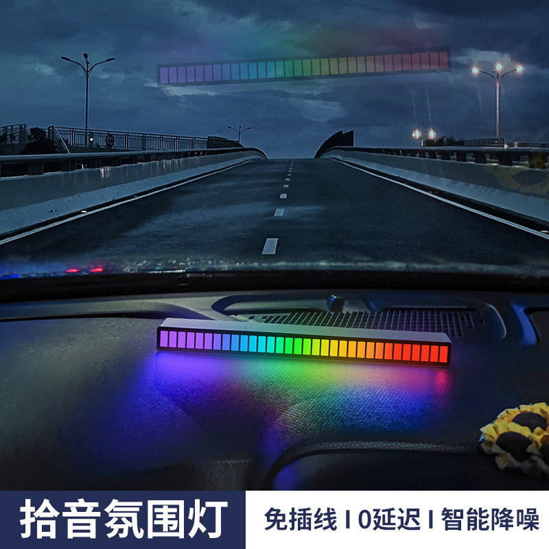 Smart 32 RGB LED Sound Control Music Rhythm Sync Light Bar Dancing Lamp - grandhubs.shop