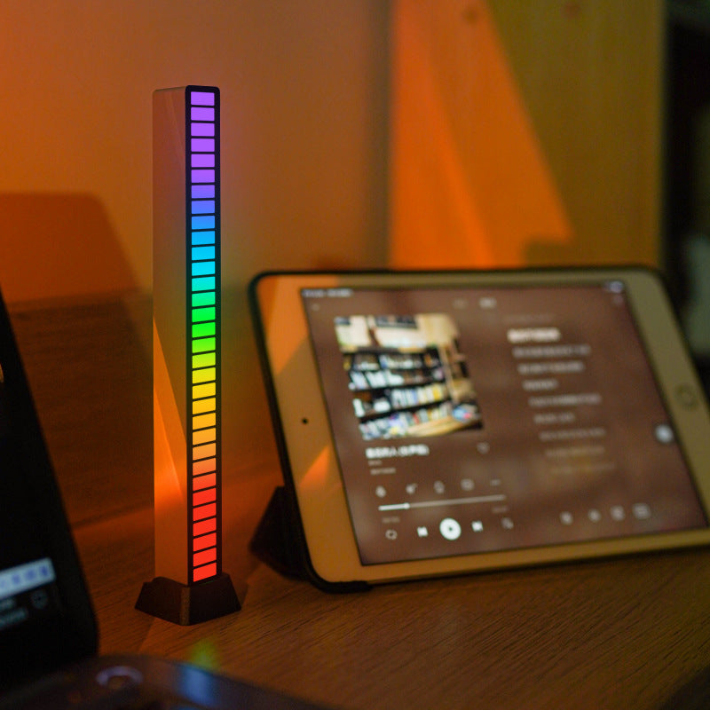 Smart 32 RGB LED Sound Control Music Rhythm Sync Light Bar Dancing Lamp - grandhubs.shop
