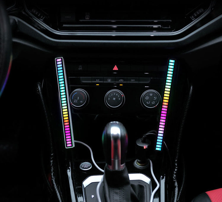 Smart 32 RGB LED Sound Control Music Rhythm Sync Light Bar Dancing Lamp - grandhubs.shop