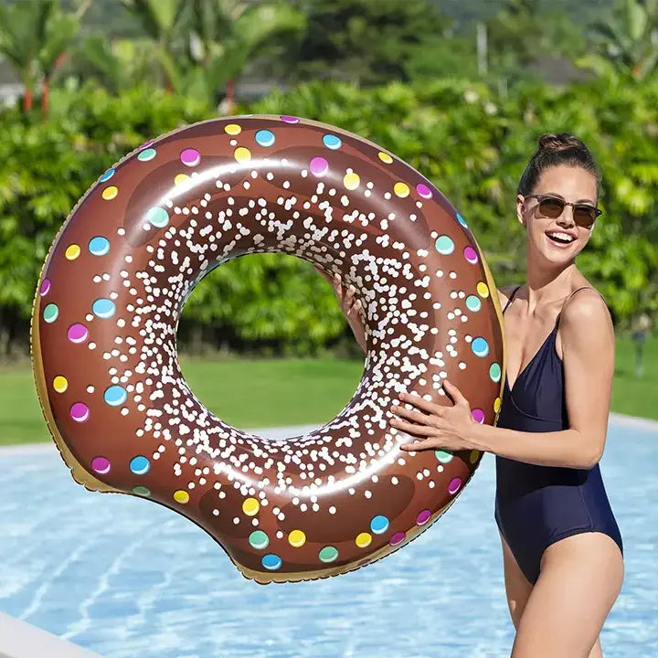 Bestway Inflatable Donut Pool Float Fun 107cm Swim Ring Tube