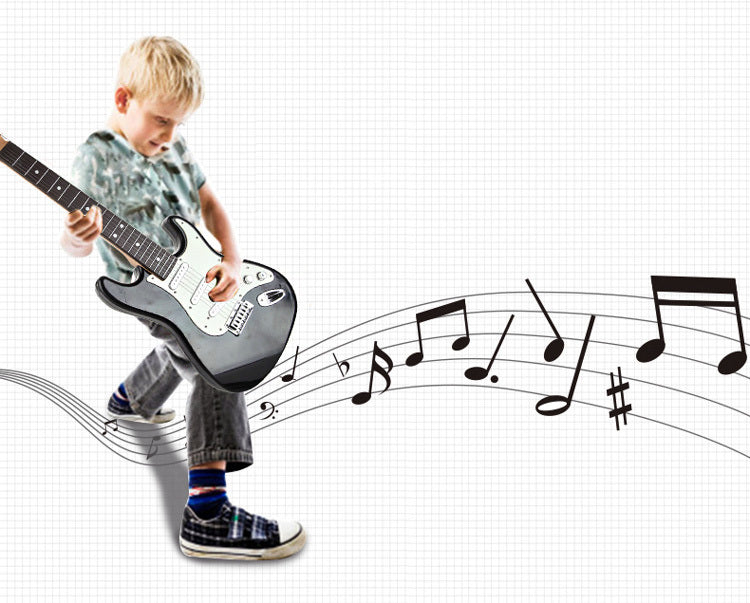 Kids Electric Guitar Toy (Red) - grandhubs.shop