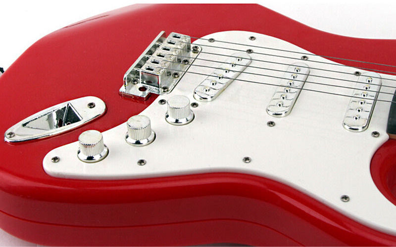 Kids Electric Guitar Toy (Red) - grandhubs.shop