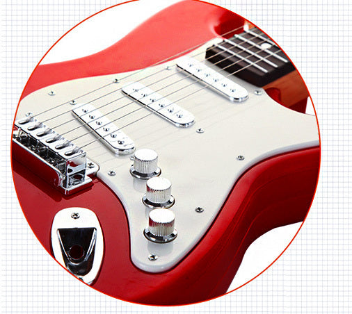 Kids Electric Guitar Toy (Red) - grandhubs.shop