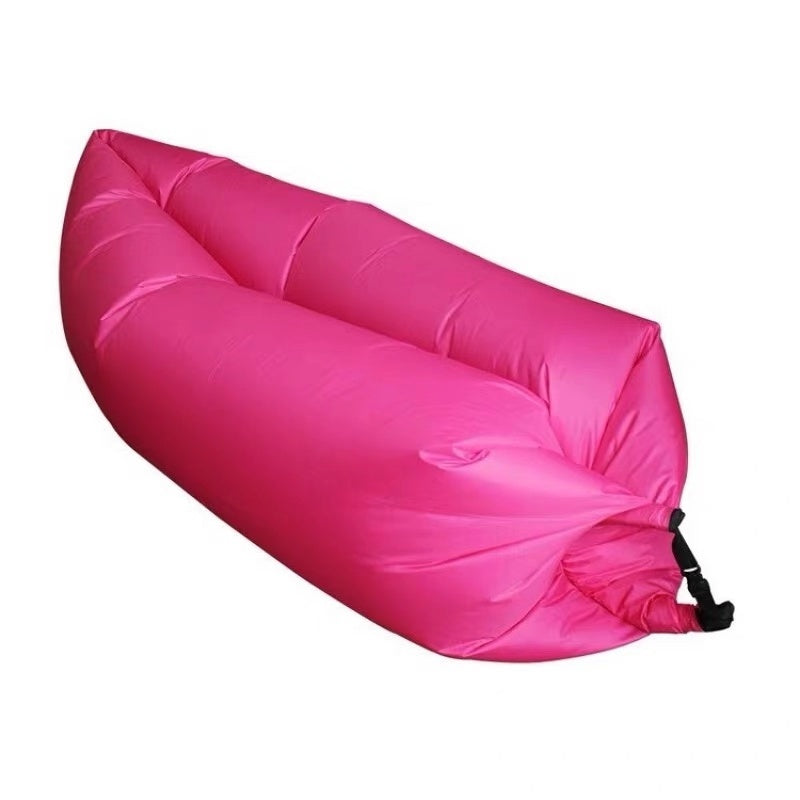 Inflatable Air Sofa Lounger Lazy Couch in Portable Bag (HOT PINK) - grandhubs.shop