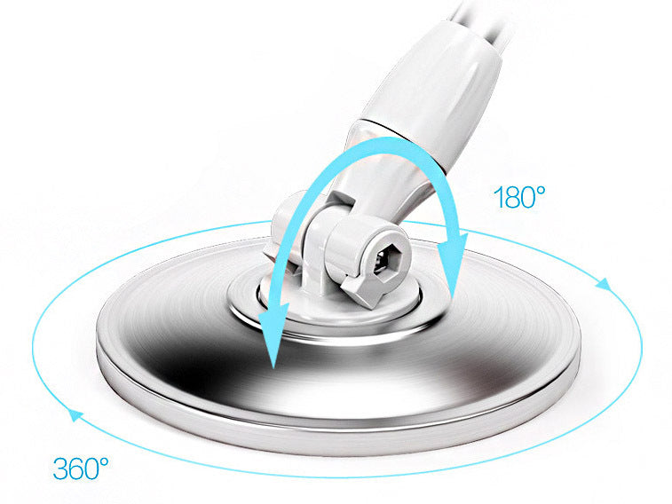 Advanced 360 Degree Spin Mop & Stainless Steel Bucket Kit with Wheels (Cookie & Cream) - grandhubs.shop