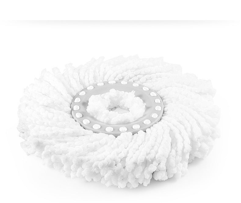 Advanced 360 Degree Spin Mop & Stainless Steel Bucket Kit with Wheels (Cookie & Cream) - grandhubs.shop