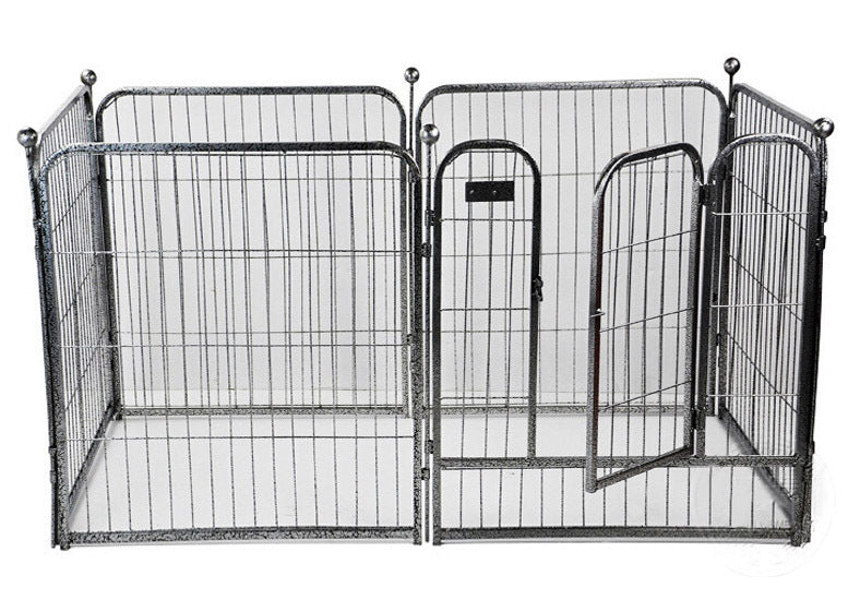 XL Premium Heavy Duty Metal Pet Dog Exercise Playpen Enclosure Fence Cage (100x120 x 6) - grandhubs.shop