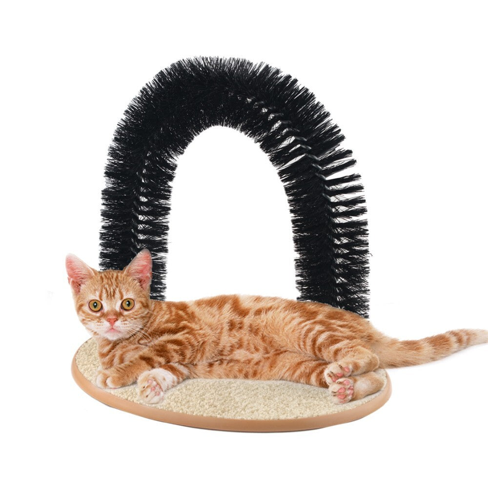 Perfect Arch Cat Toy Self Groomer Scratcher Massager All In One - grandhubs.shop