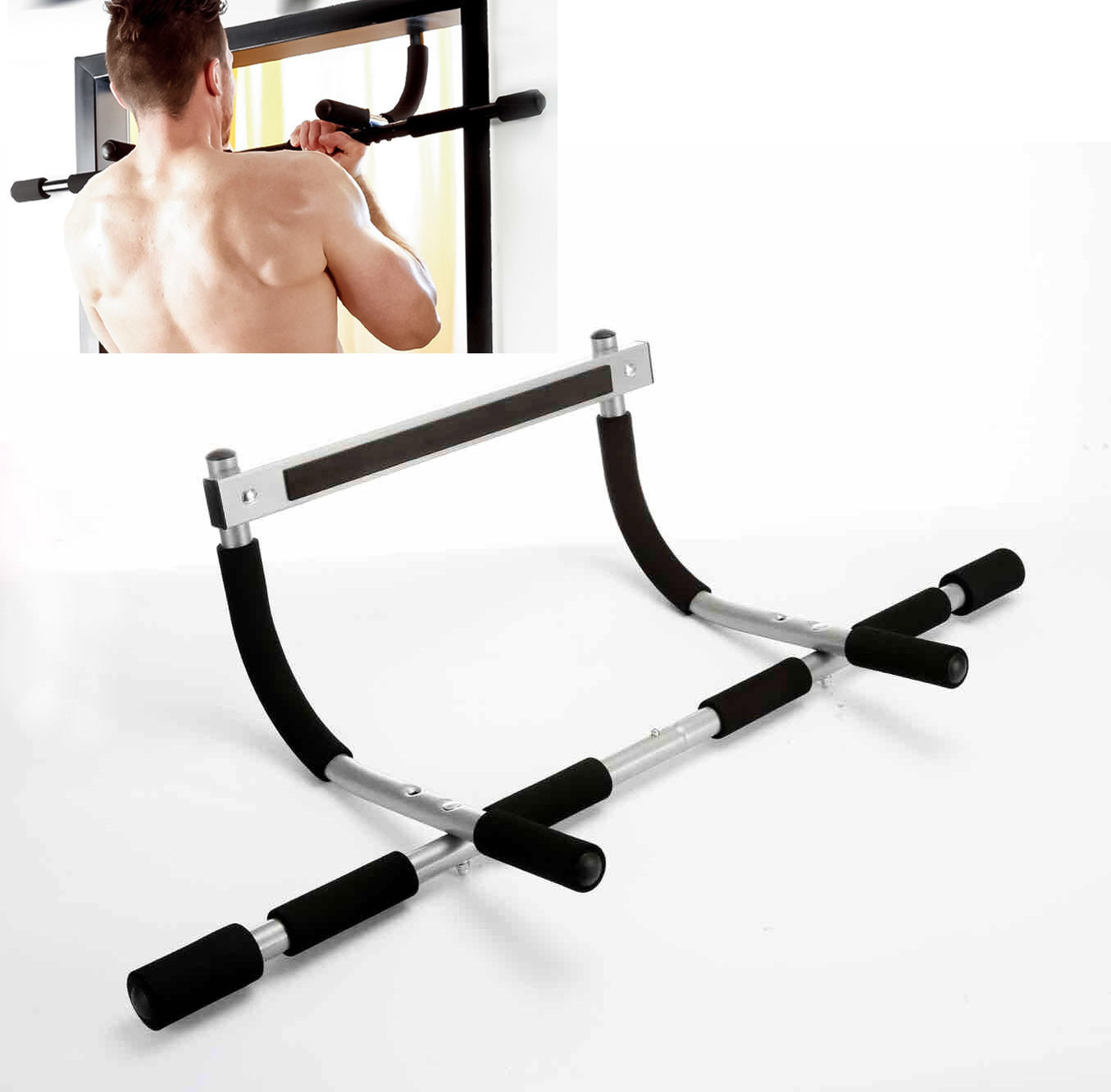 Portable Pull up Iron Bar Door Gym - grandhubs.shop