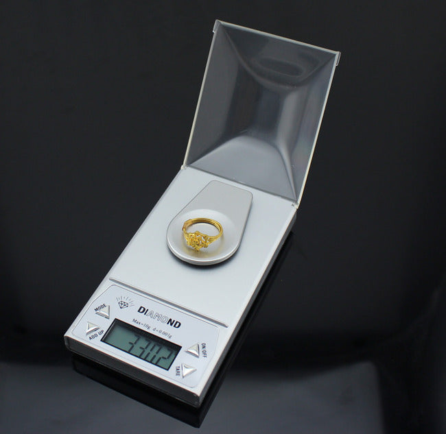 0.001g Diamond Milligram Digital Precision Pocket Scale 10 Gram - grandhubs.shop