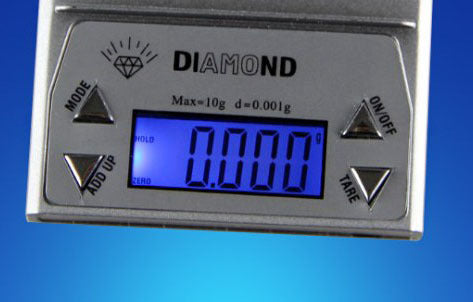 0.001g Diamond Milligram Digital Precision Pocket Scale 10 Gram - grandhubs.shop