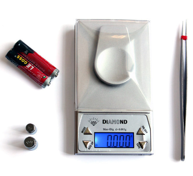 0.001g Diamond Milligram Digital Precision Pocket Scale 50 Gram - grandhubs.shop