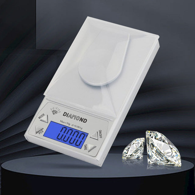 0.001g Diamond Milligram Digital Precision Pocket Scale 50 Gram - grandhubs.shop