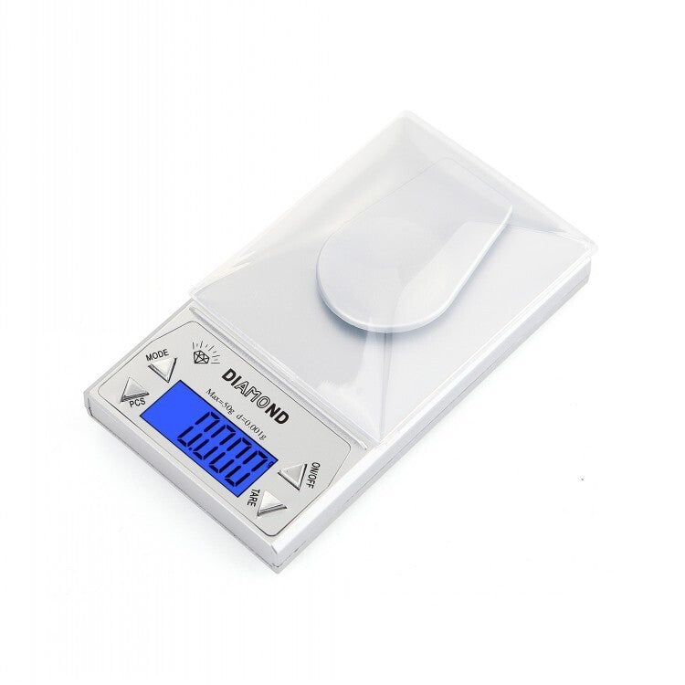 0.001g Diamond Milligram Digital Precision Pocket Scale 50 Gram - grandhubs.shop