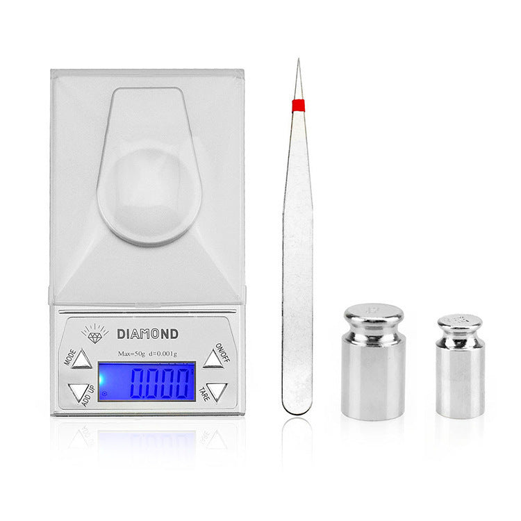 0.001g Diamond Milligram Digital Precision Pocket Scale 50 Gram - grandhubs.shop