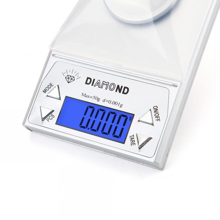 0.001g Diamond Milligram Digital Precision Pocket Scale 50 Gram - grandhubs.shop