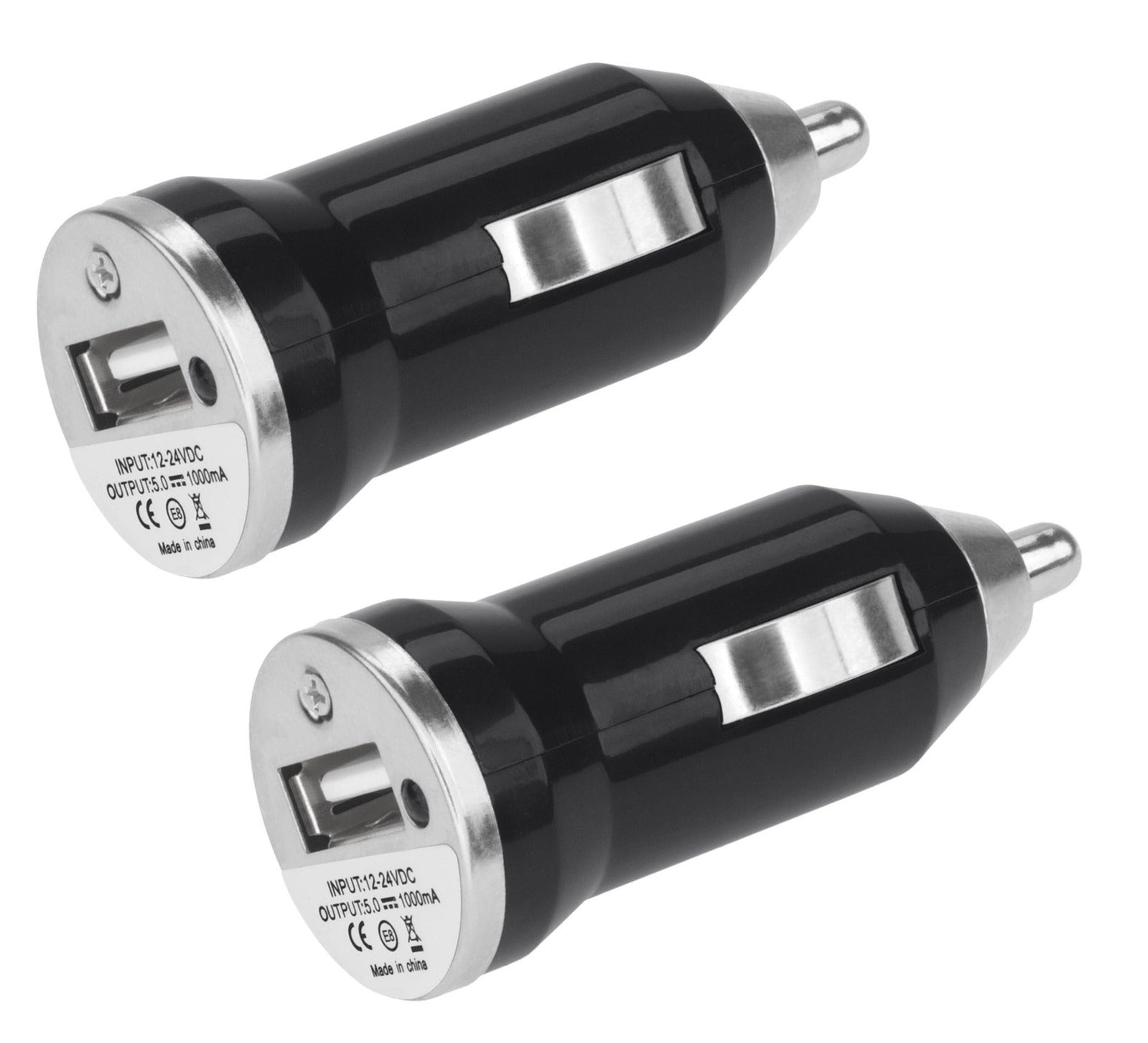 2 x USB Car Charger Cigarette Lighter Converter - grandhubs.shop