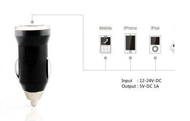 USB Car Charger Cigarette Lighter Converter - grandhubs.shop