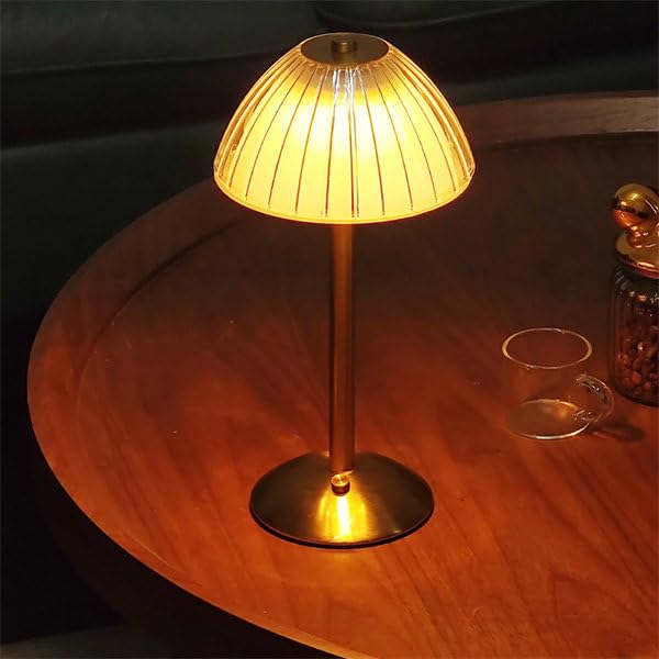 Luxe Crystal Touch Sensor Table Lamp Rechargeable LED Cordless Dimmable Light