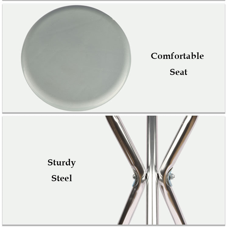 Tripod Cane Seat Folding Walking Stick Cane