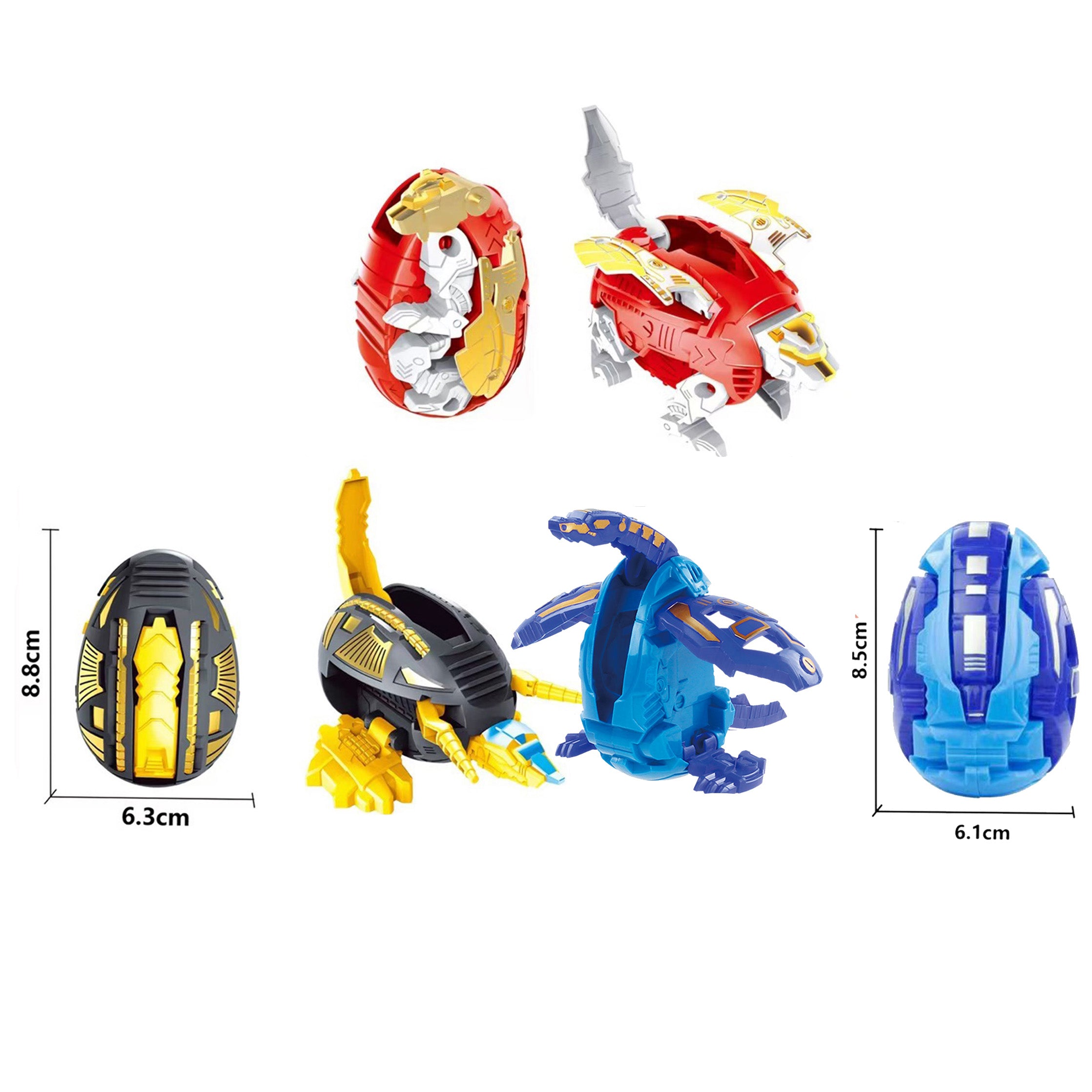 12-piece Dinosaur Transformer Collection Robot Transforming Toy Set