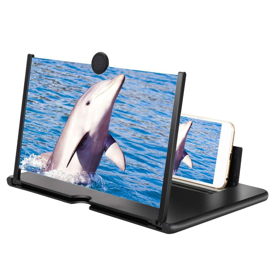 10" Ultra HD 3D Phone Screen Magnifier Movie Video Amplifier