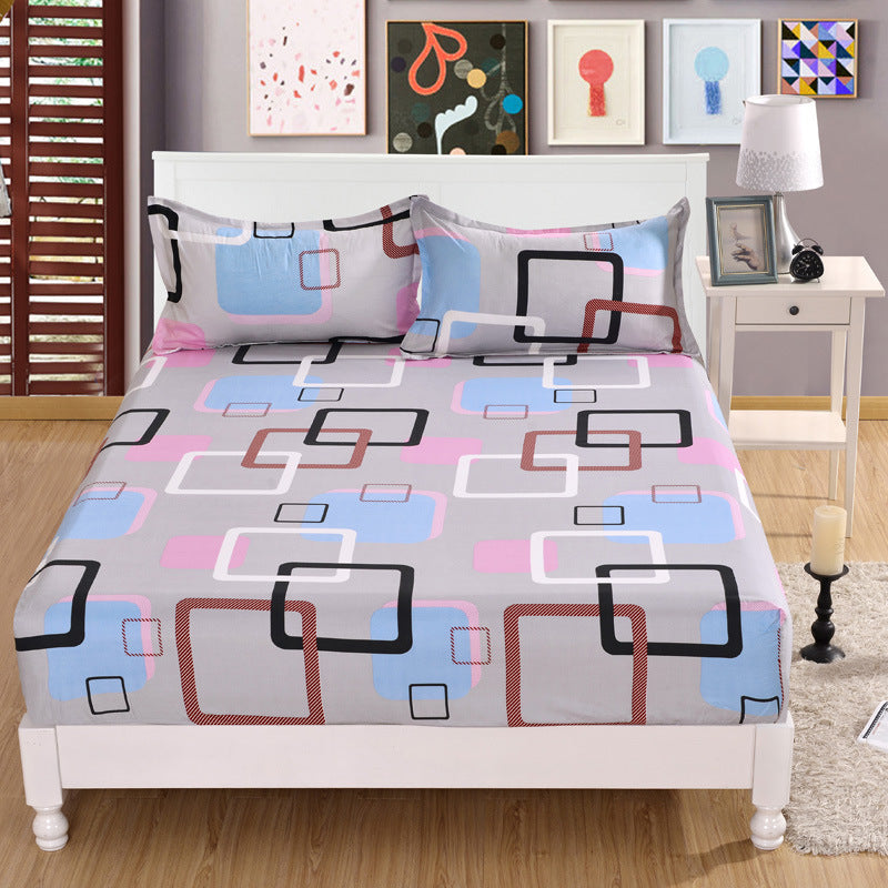 Geo Bedding Fitted Sheet - Queen Size 150cm