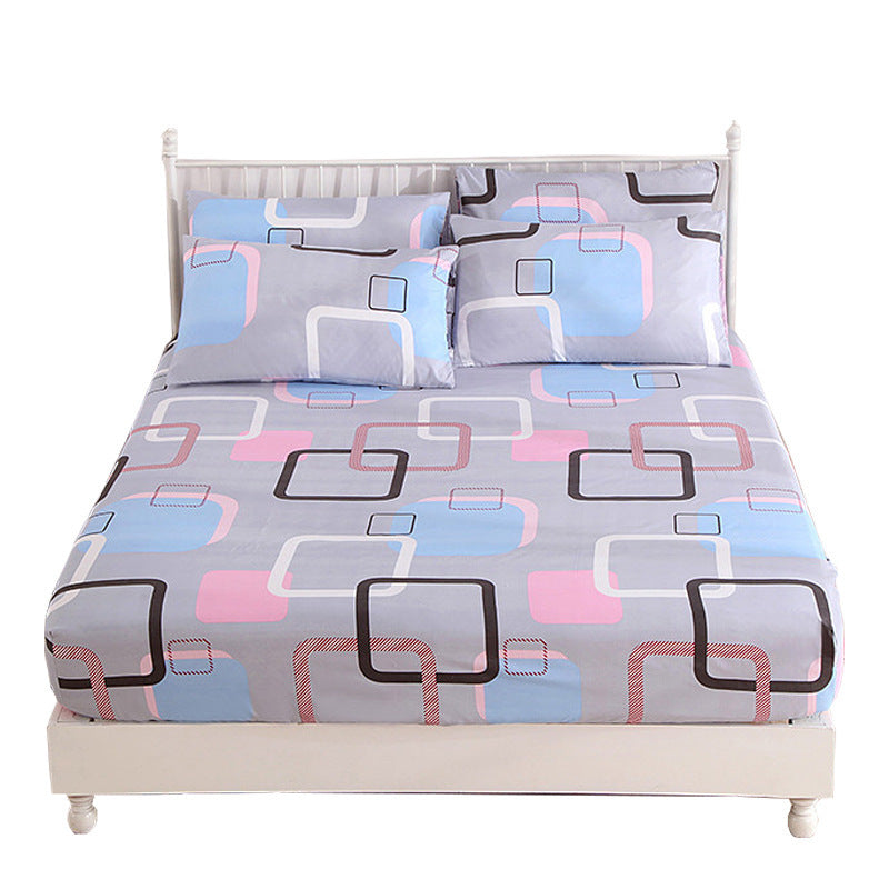 Geo Bedding Fitted Sheet - Queen Size 150cm