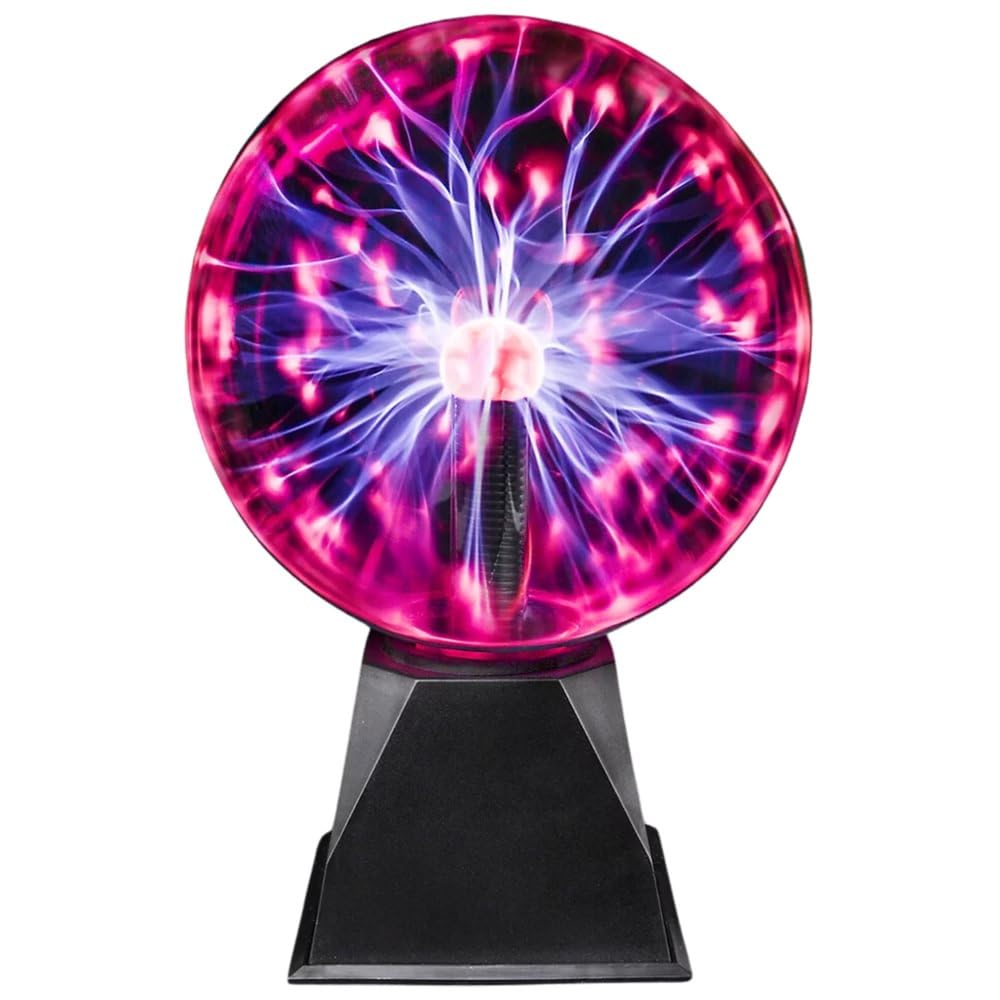 Large 8-inch Magical Plasma Ball Night Light Lamp Decor Globe