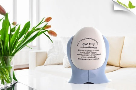 Dehumidifying Egg Portable Wireless Dehumidifier