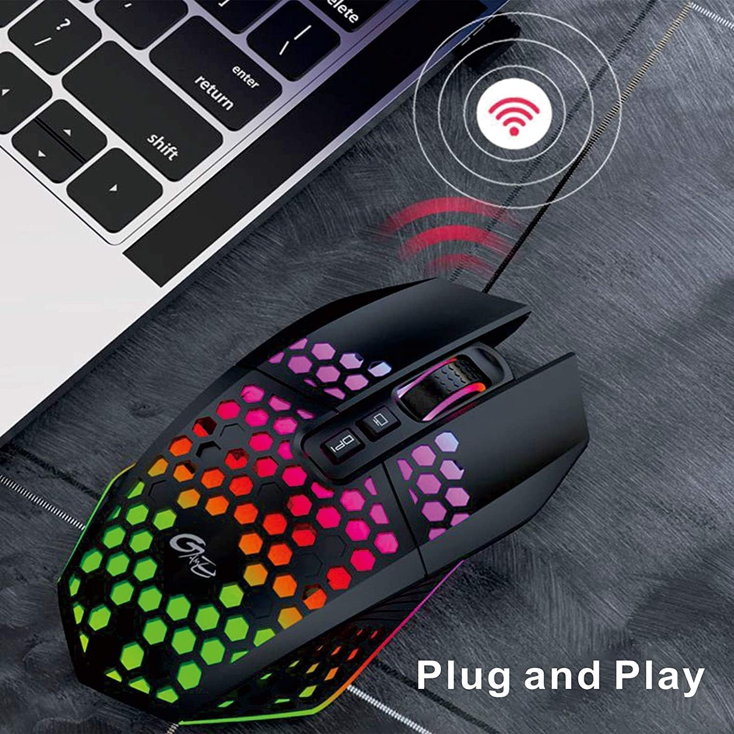 RGB Wireless Rechargeable Advanced Optical Gaming Mouse