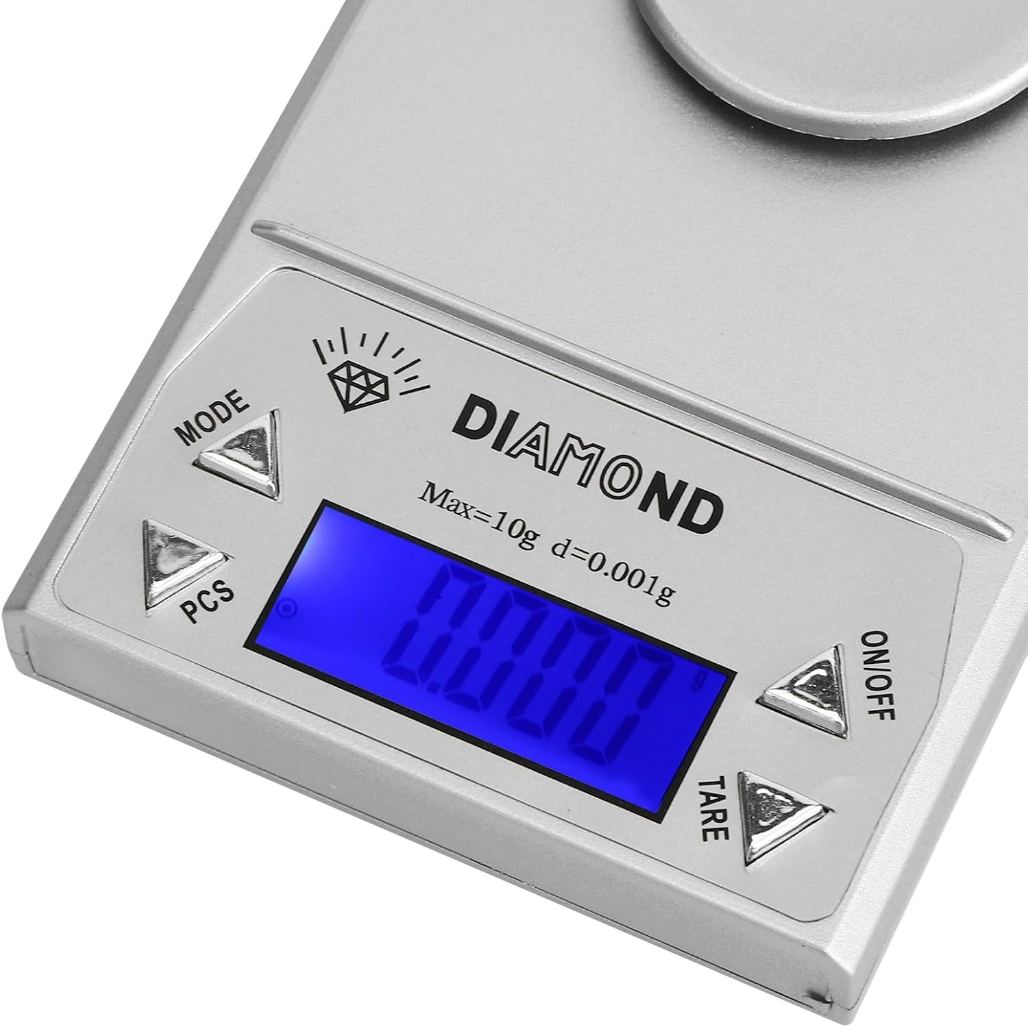 0.001g Diamond Milligram Digital Precision Pocket Scale 10 Gram - grandhubs.shop