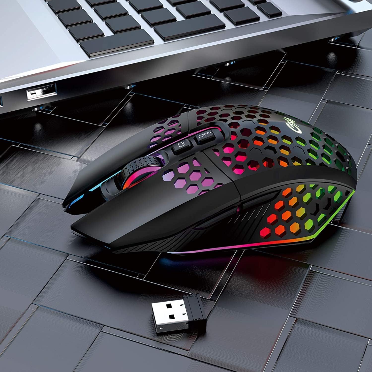 RGB Wireless Rechargeable Advanced Optical Gaming Mouse