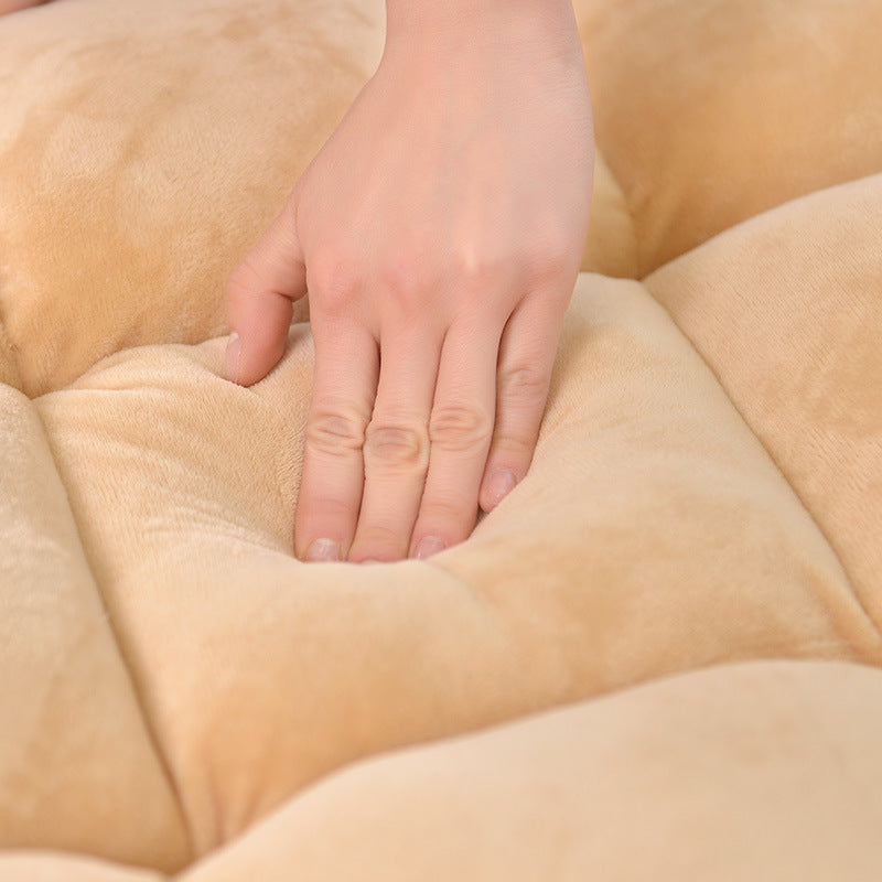 Varossa Versatile Adjustable Recliner Sofa Couch Yoga Chair (Large, Red)