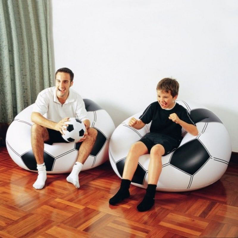 Bestway Inflatable Football Sofa Soccer Ball Chair