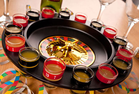 Spin and Shot Drinking Roulette Game Set