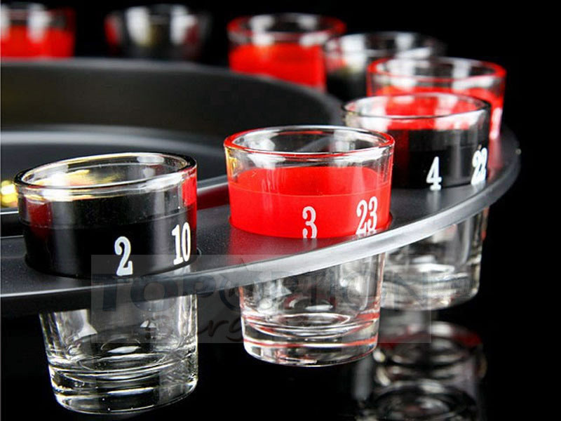 Spin and Shot Drinking Roulette Game Set