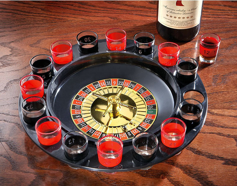 Spin and Shot Drinking Roulette Game Set