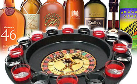 Spin and Shot Drinking Roulette Game Set