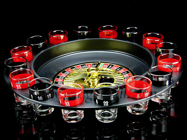 Spin and Shot Drinking Roulette Game Set