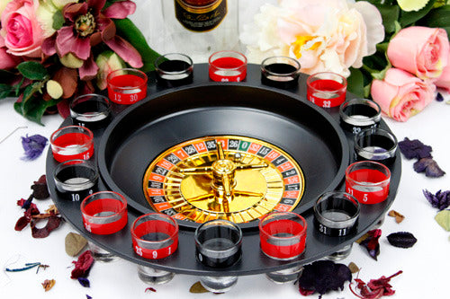 Spin and Shot Drinking Roulette Game Set