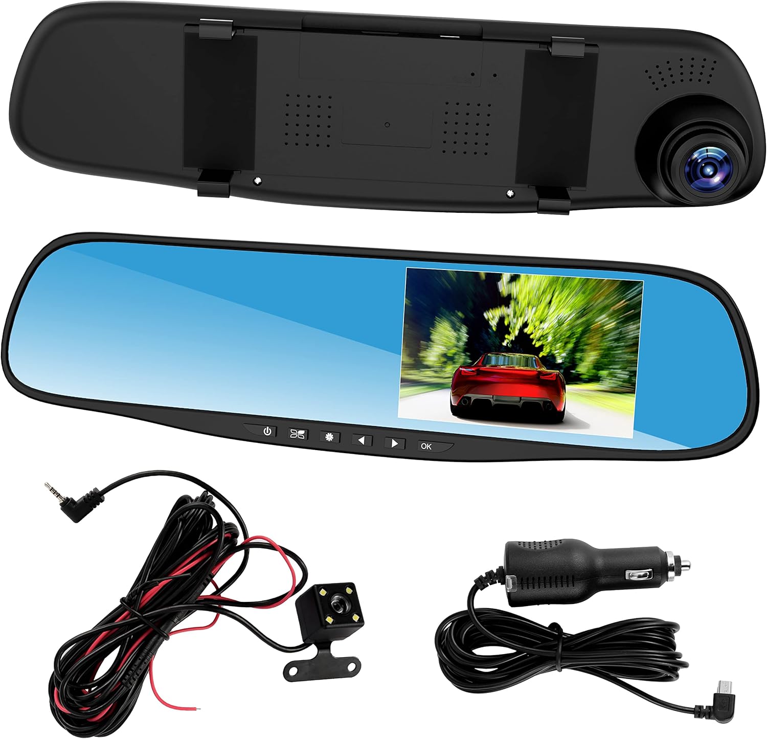 HD 1080P Advanced Reversing Camera Dual Front & Rear Car Dash Cam