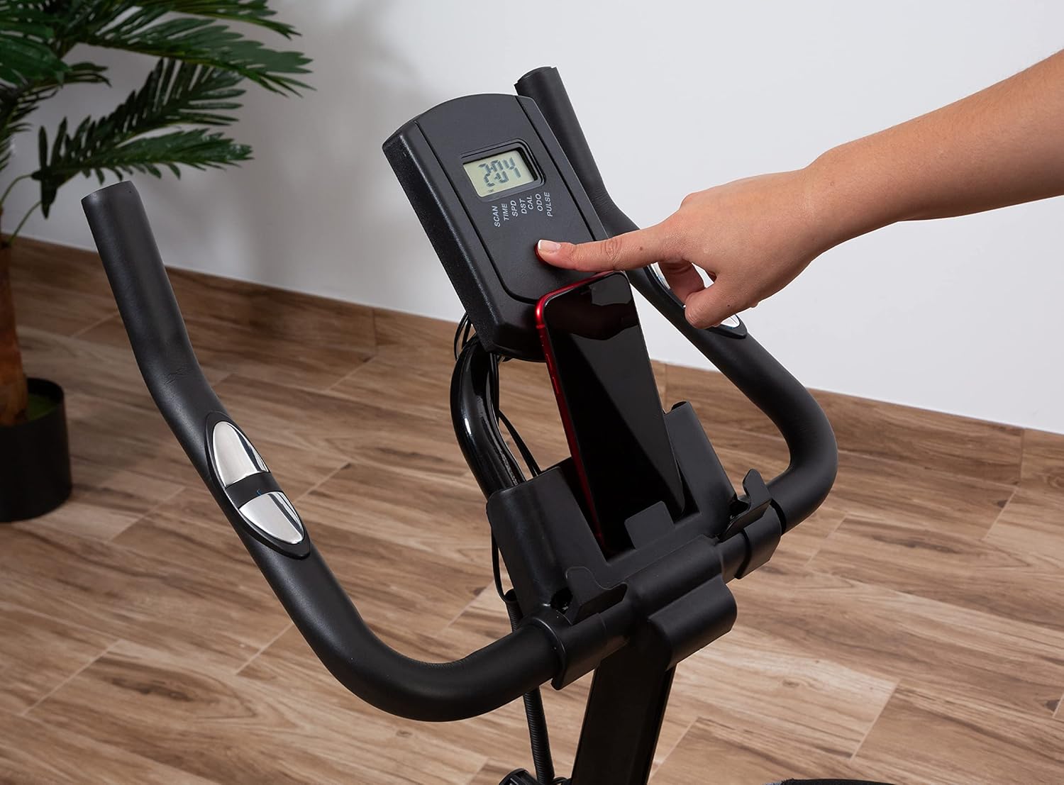 Fitplus Pro Advanced Stationary Fitness Exercise Spin Bike